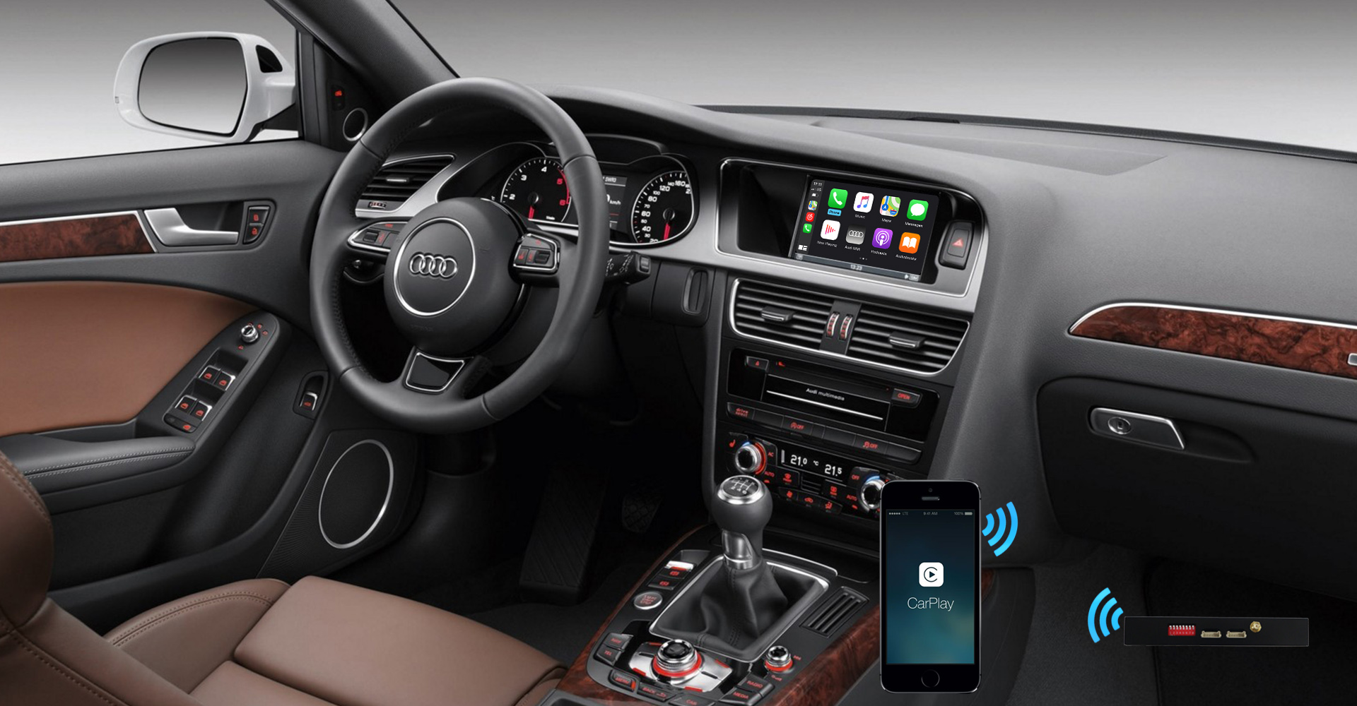 Audi Wireless CarPlay Android Auto Adapter