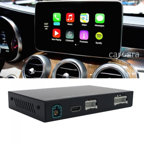 Car radio wireless carplay upgrade box android auto activation decoder for mercdes NTG5 A B E C G CLA GLA CLS GLE GLS SLK class