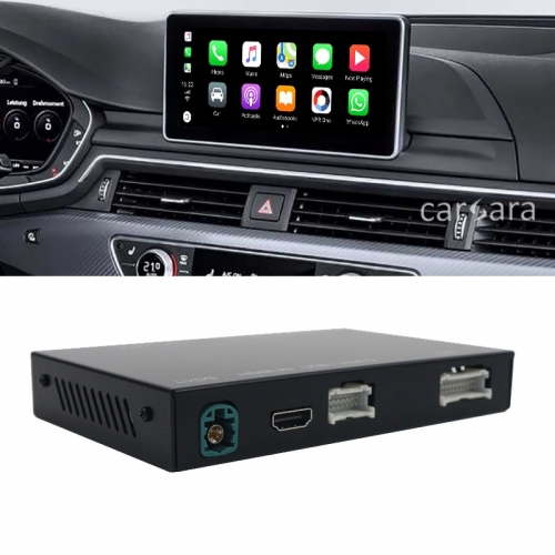 Wireless carplay mirror module box for A4 A5 S5 B9 sedan Avant Allroad quattro facelift radio monitor retrofit android auto