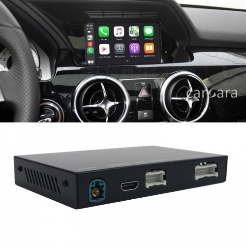WIFI wireless Apple CarPlay box add-on to GLK class X253 C253 mercede oem radio screen NTG4.5 4.7 android auto activation tool