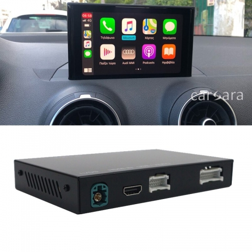 Apple carplay interface add-on adapter for Q2 7 inch screen android auto decoder box work with iphone airplay smart phone ios
