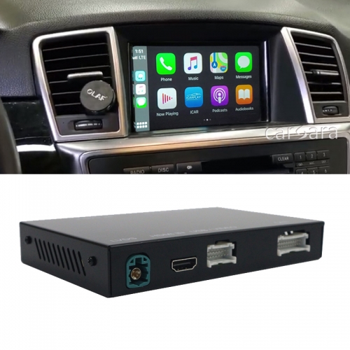 Retrofit Wireless Apple CarPlay box platform add-on upgrade for ML W166 GL X166 NTG4.5 4.7 factory screen android auto update