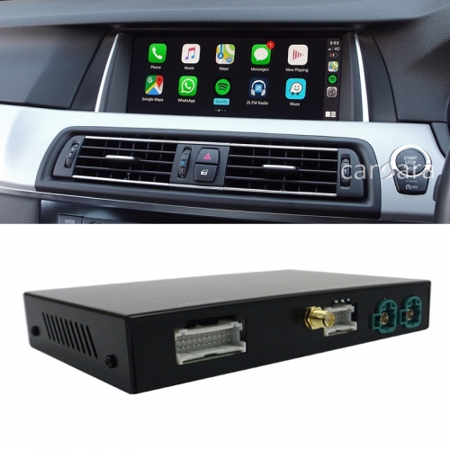 BMW F01 F02 F03 F04 apple wireless carplay box android auto interface add-on module for 7 series car radio display with CIC system