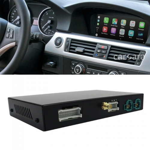 BMW E90 E91 E92 E93 car DVD monitor apple wireless carplay interface box android auto module for 3 Series radio screen CIC system