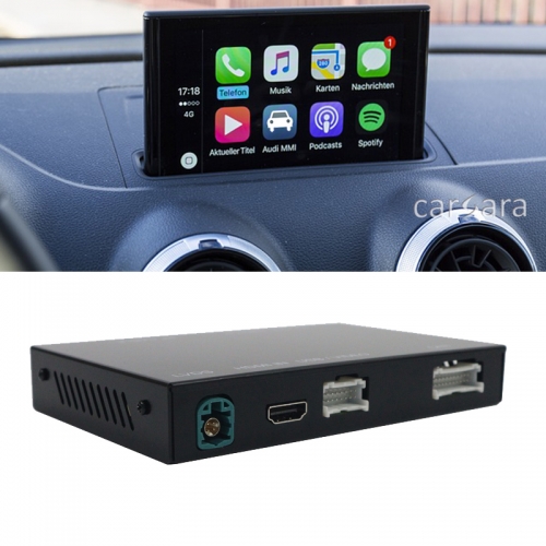 Wireless apple car play adapter for S3 2014-2018 CarPlay Android Auto Mirroring Integration kit iphone app music waze spotify