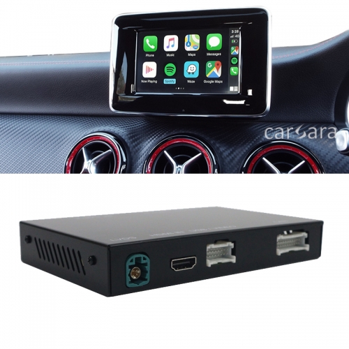 Wireless Apple CarPlay box upgrade for A Class W176 CLA C117 GLA X156 car headunit comand radio NTG4.5 4.7 system android auto
