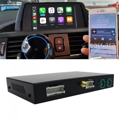 Apple CarPlay adapter for BMW series 1 2 3 4 5 6 7 E60 E61 E81 E82 E84 E87 E90 E91 E92 E93 F10 F20 F30 F01 F06 F35 X5 X6 CIC NBT CCC EVO