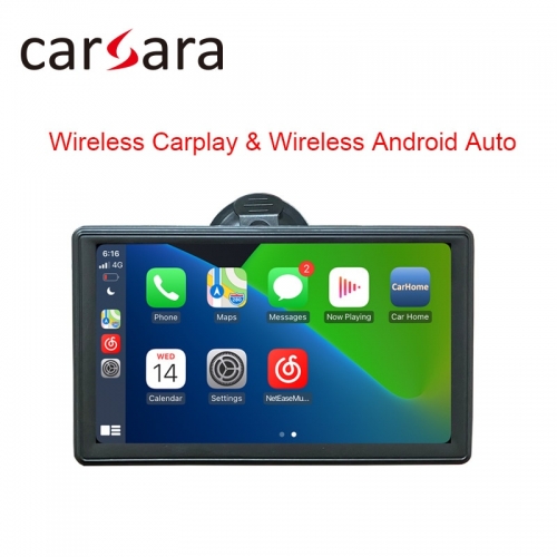 Mountable CarPlay Touch Panel Wireless Android Auto Stereo Unit for Car Bus SUV Pickup Taxi Truck Lorry Van Motorcycle Scooter